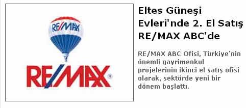 Selami Arpacı RE/MAX ABC - ELTES GÜNEŞİ EVLERİNDE - FİRMAHABERLERİ.COM  16.06.2008 haberi
